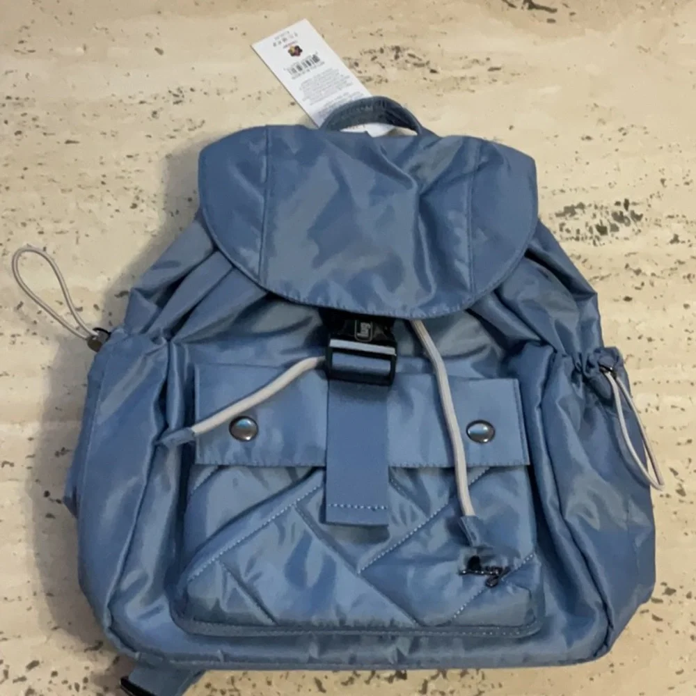 lug Light Blue Women's Backpack with Front Flap and Buckle